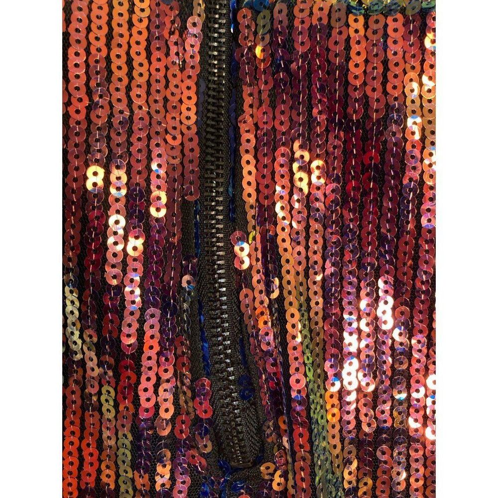 Hot & Delicious one shoulder sequin mini dress - Picture 7 of 8